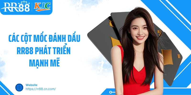 Các cột mốc đánh dấu RR88 phát triển mạnh mẽ